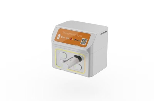 Smart Shared Power Bank Station with 4 Slots - Portable Charging Solution for Public Spaces - Image 3