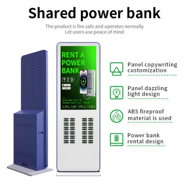 48S Enterprise Dual-Sided Power Bank Tower - 48-Slot Ultimate Commercial Charging Station - Image 3