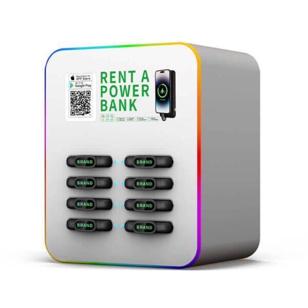 Enterprise Power Bank Station - 8-Slot Smart Charging Station with Cloud Management - Image 3