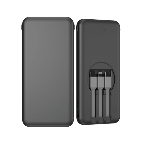 TP5000 Smart Shared Power Bank - 5000mAh Universal 3-in-1 Charging Solution